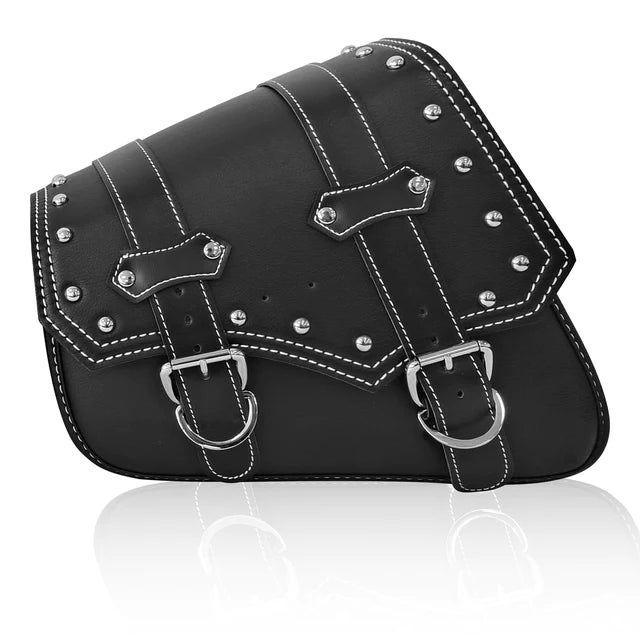 Mangosteen Leather Saddle Bags (custom)