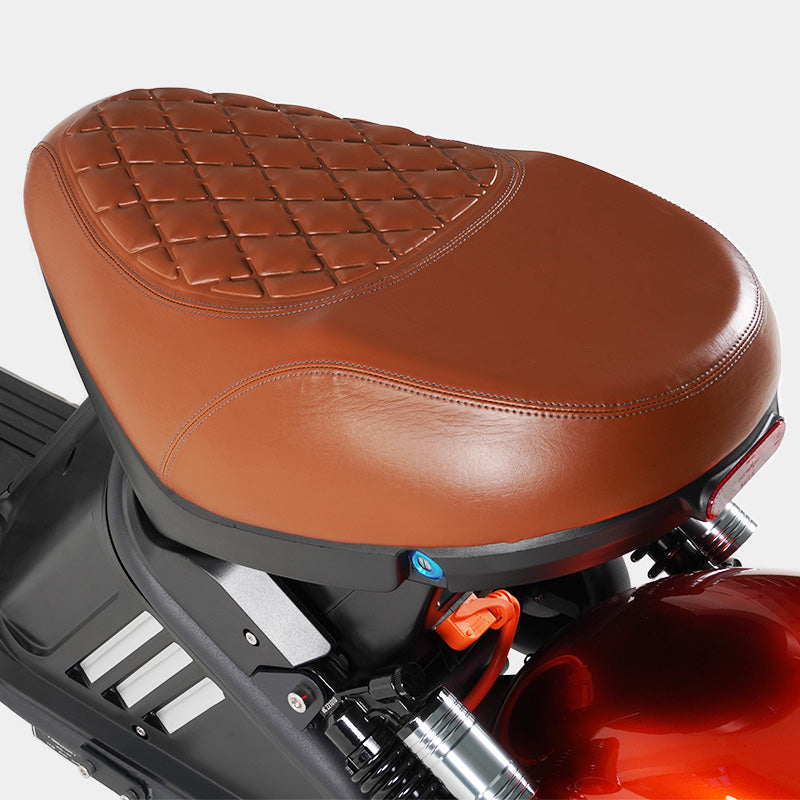 Mangosteen Electric chopper saddle bag