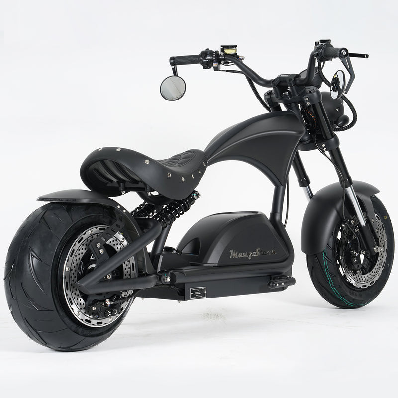 Mangosteen Electric Scooter Chopper Fat Tire Citycoco M1PS knight